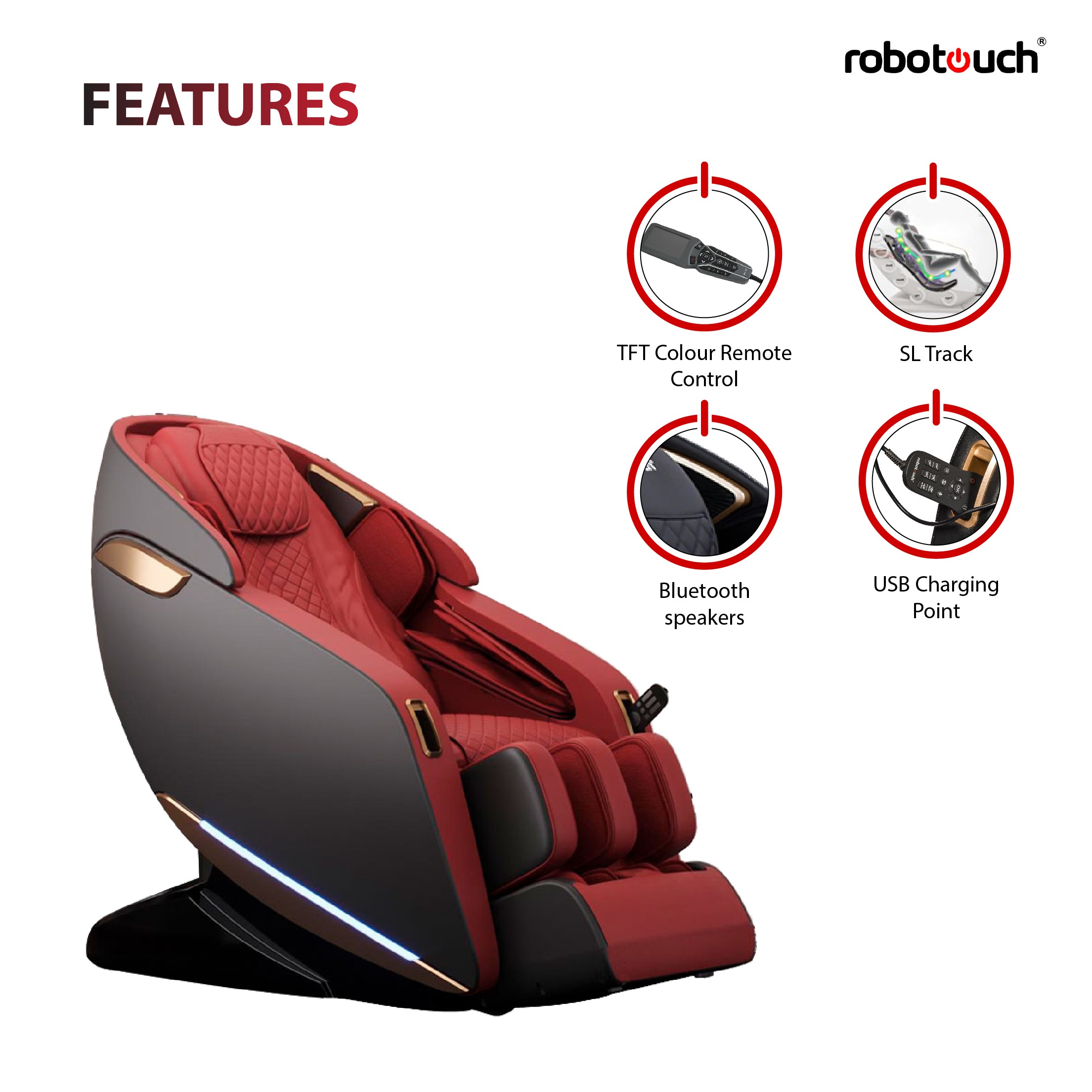 Full body massage chair for stress free life