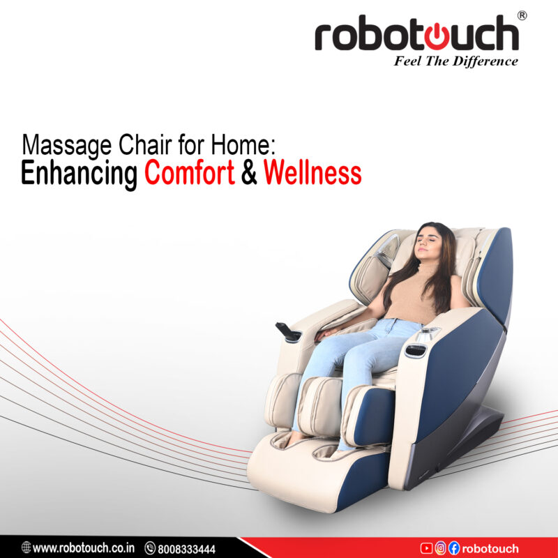 Massage Chair for home. It help removes body pains, stress relief and improve overll health