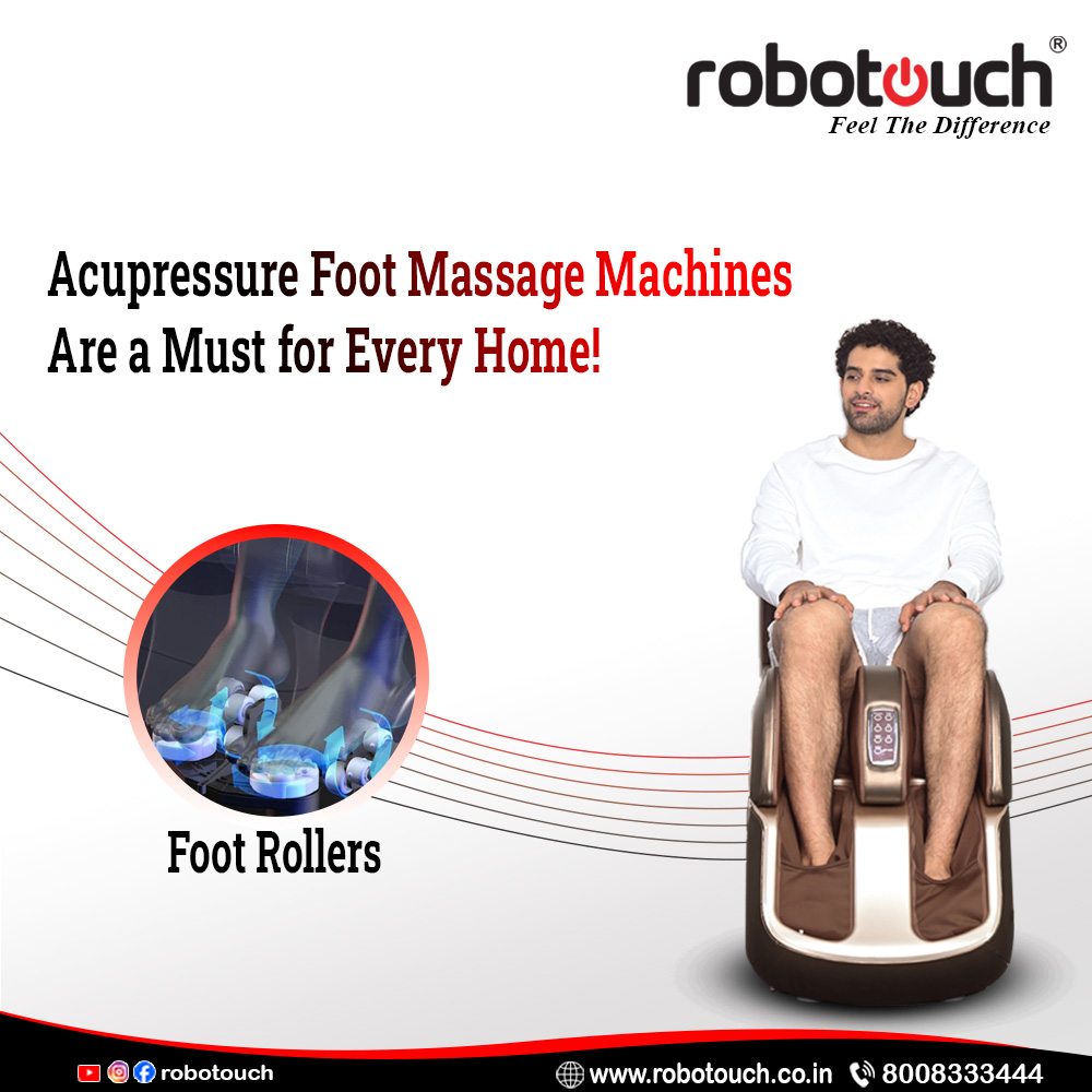 Revitalize your feet with Acupressure Foot Massage Machines essential for every household to soothe and rejuvenate tired soles!