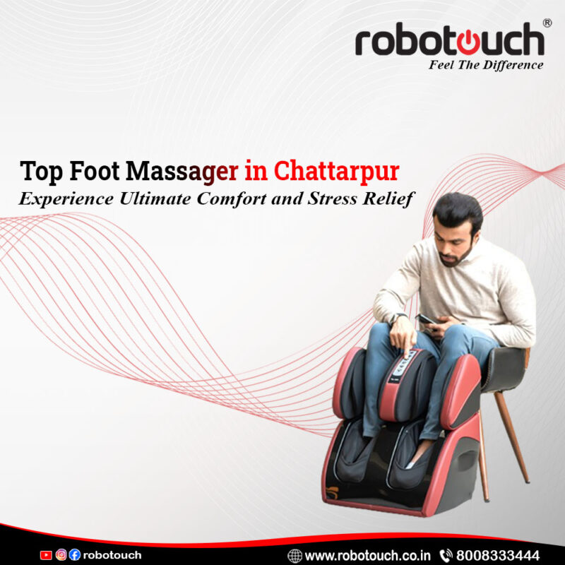 Ultimate comfort and stress relief with the foot massager in Chattarpur. Discover luxury relaxation for your feet today!