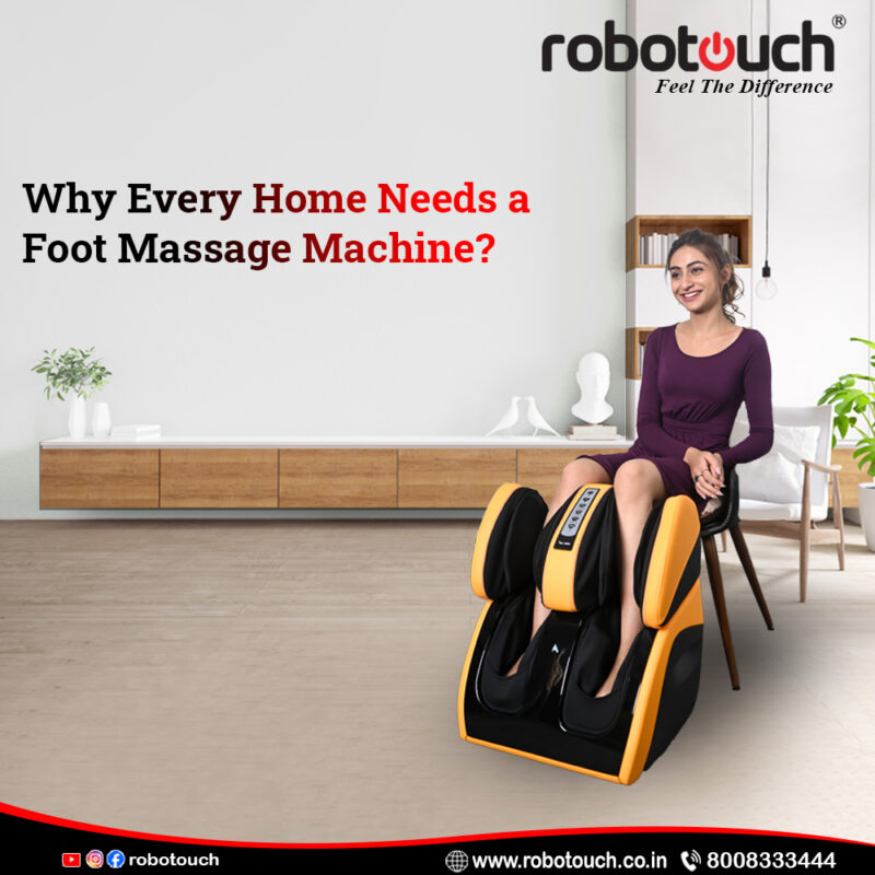 Transform your home into a sanctuary of relaxation with a foot massage machine. Convenience, relief, and well-being in every step.