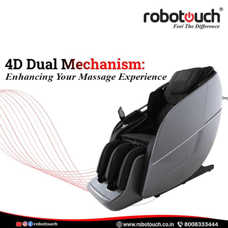 4d massage chair dual mechanism