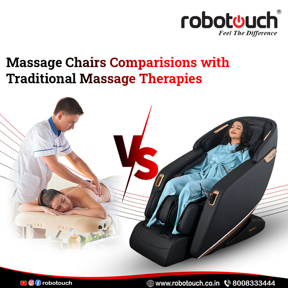 massage chair vs traditional massage