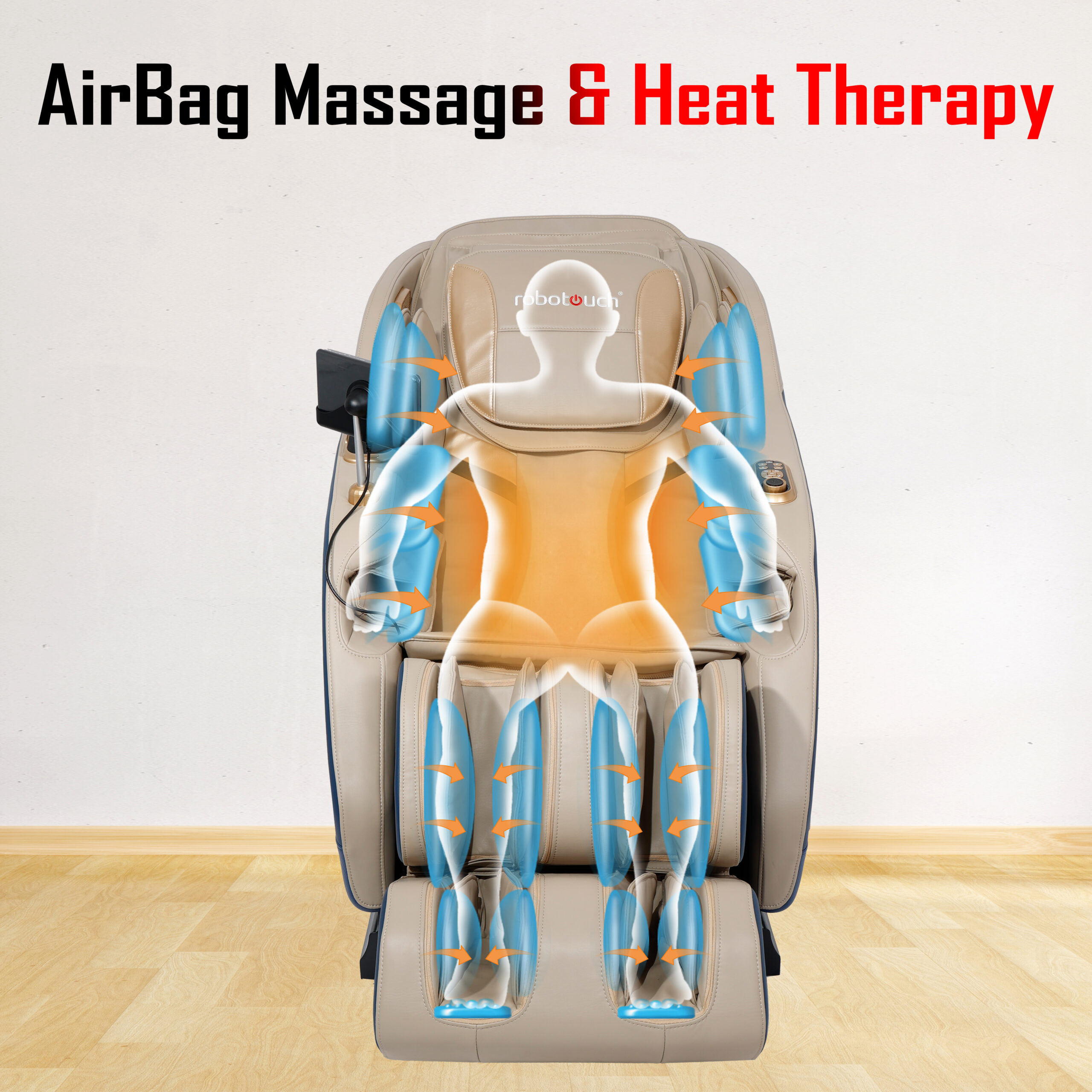 Back Pain Massage Chair with heat therapy