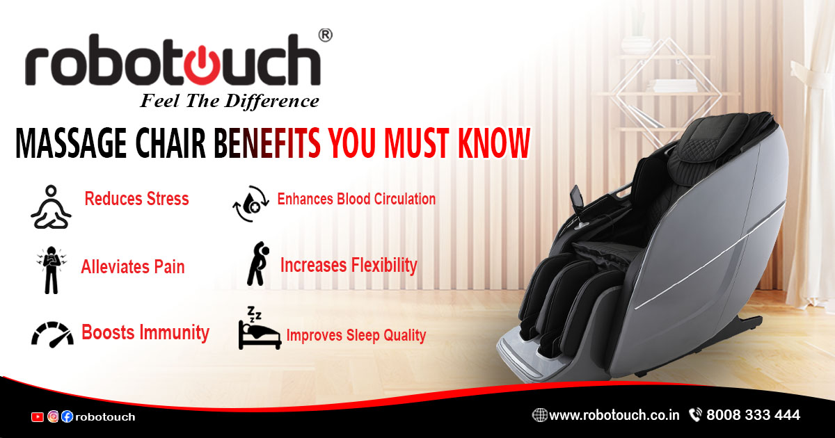 Massage Chair Benefits that enhance relaxation, improve health and elevate your well-being. Essential insights await