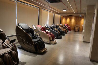 massage chair in Robotouch HQ hyderabad