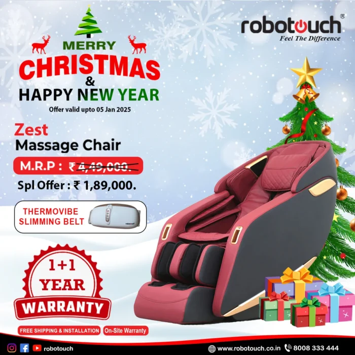 new year offer on massage chair