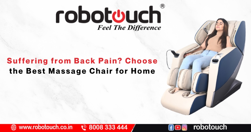 Suffering from Back Pain? Try This Massage Chair for Home