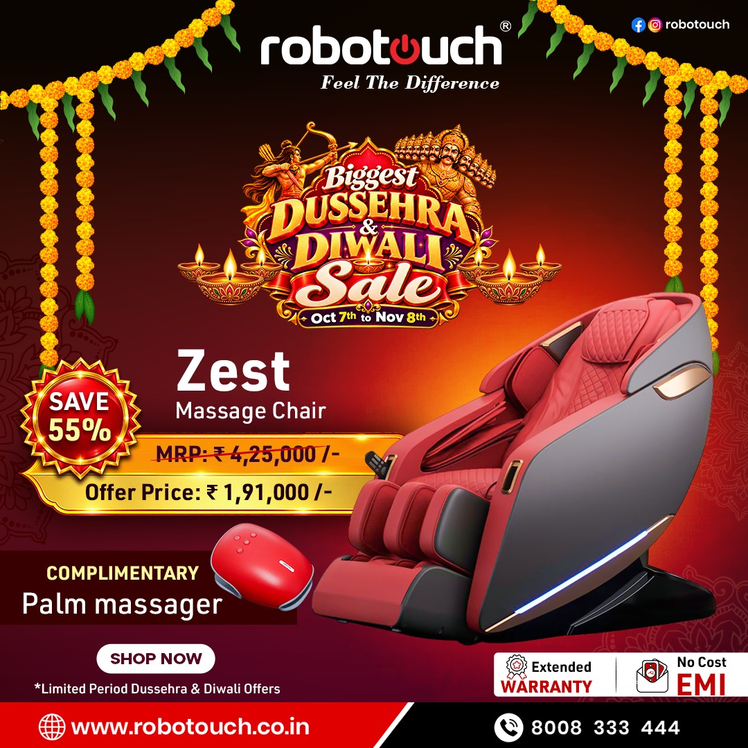 WhatsApp Image 2026-10-06 at 11.50.23 AM RoboTouch Zest Massage Chair - Image 1
