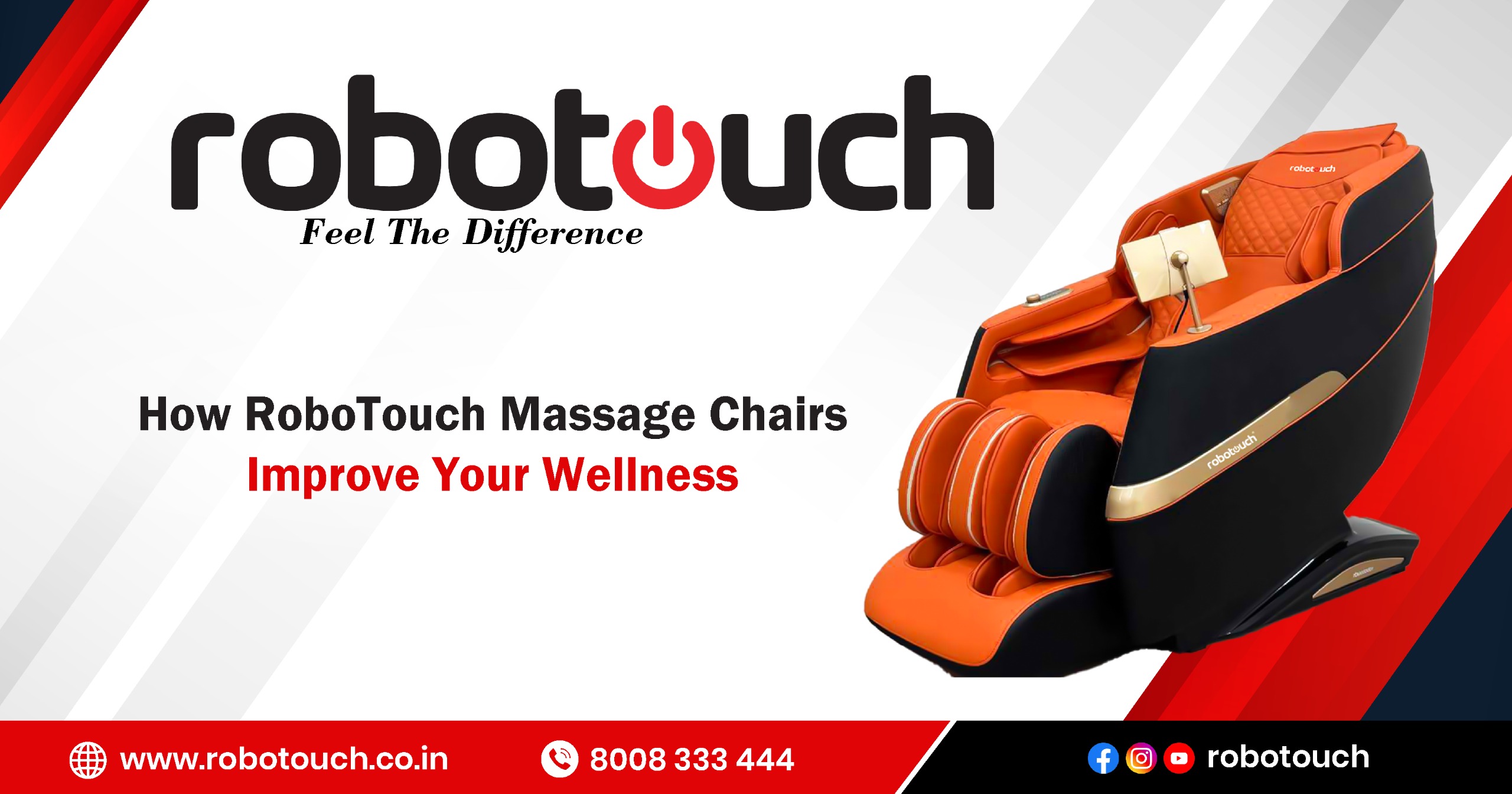 How RoboTouch Massage Chairs Improve Your Wellness