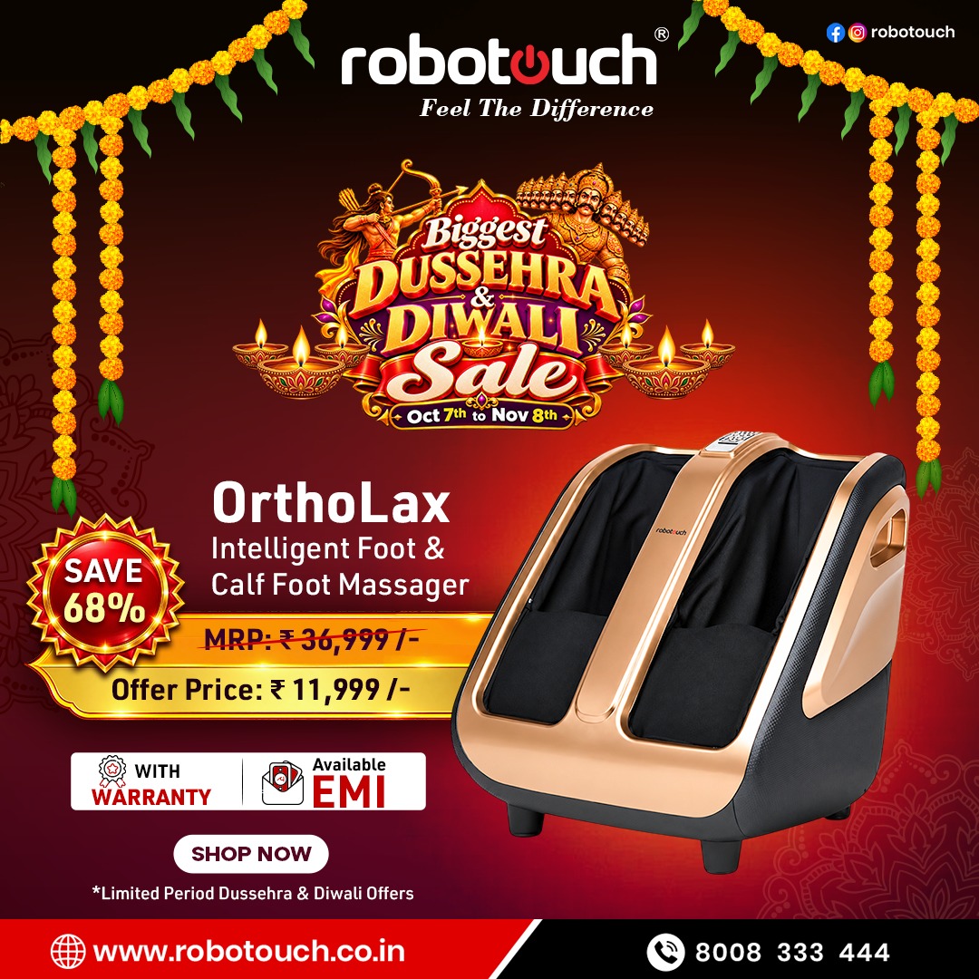 2 RoboTouch OrthoLax Foot & Calf Massager - Image 1