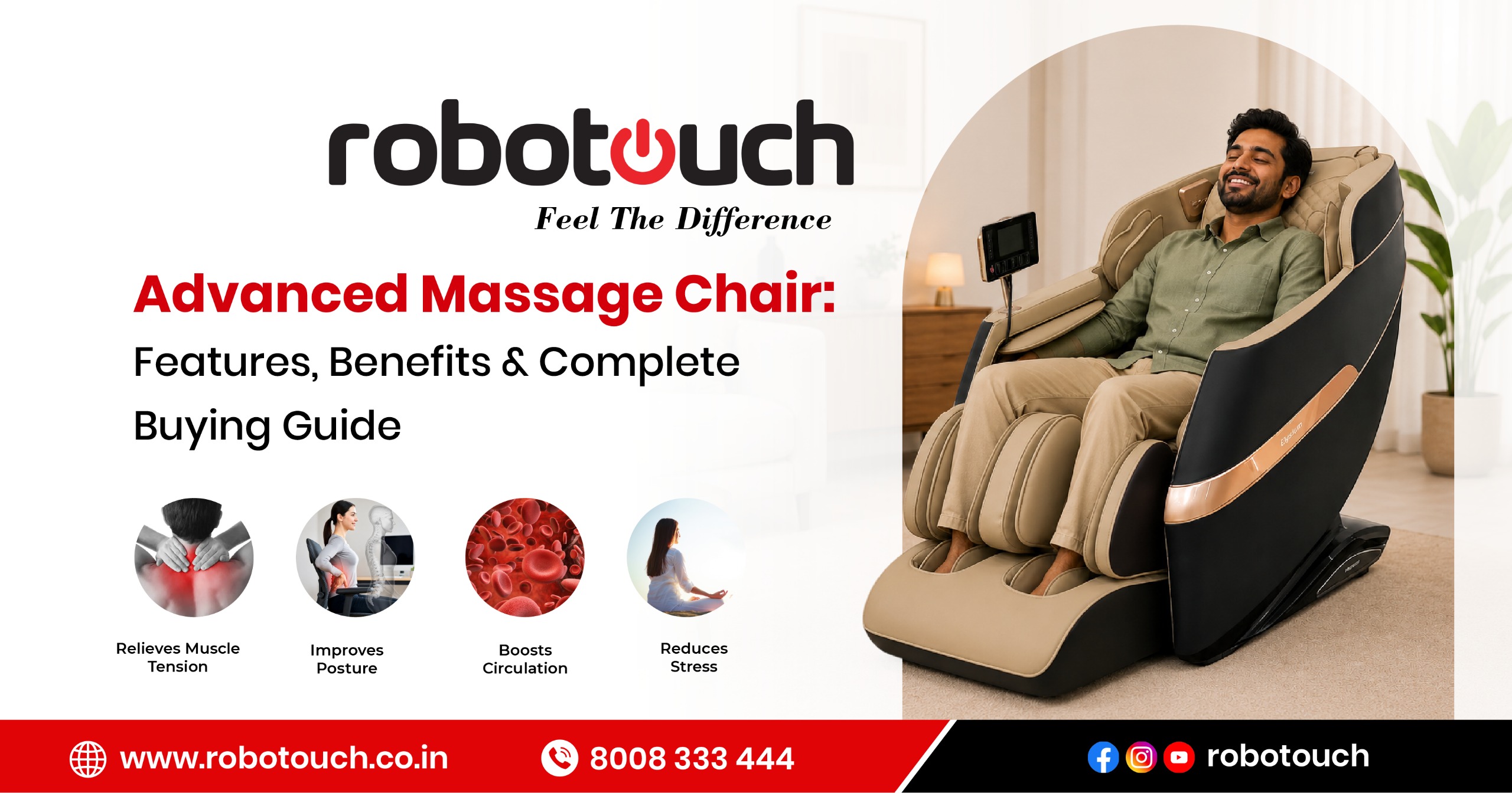 Advanced Massage Chair: Features, Benefits & Complete Buying Guide
