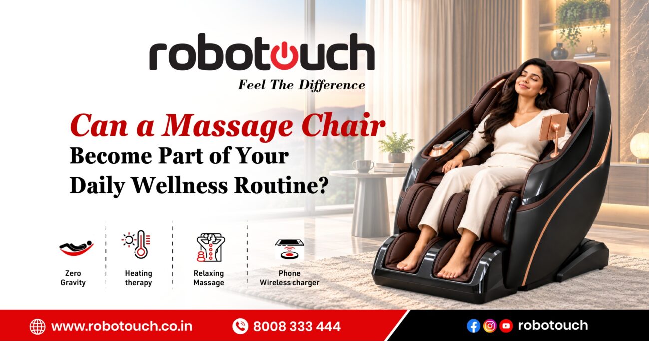 Can a Massage Chair Become Part of Your Daily Wellness Routine
